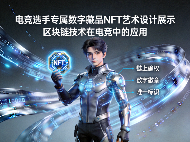 电竞选手专属数字藏品NFT艺术设计展示 - 区块链技术在电竞中的应用